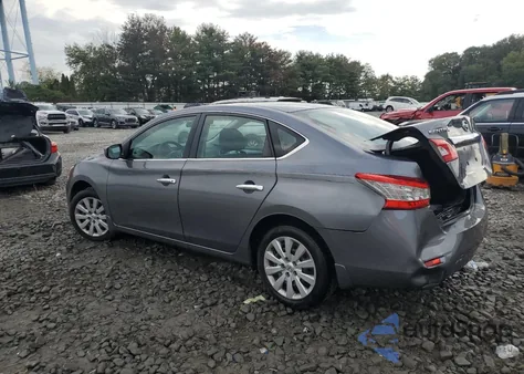 2015 Nissan Sentra S from USA, damaged, VIN 3N1AB7AP0FY337210